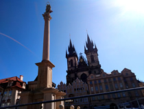 Marian Column in Old Town Square