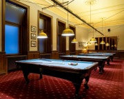 Billard Hall at Café Louvre in Prague