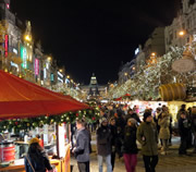 Wenceslas Square Christmas Market