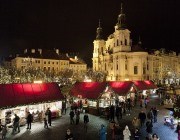 Old Town Square Christmas market