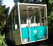 Petřín Funicular in Prague