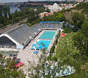 Podoli Swimming Pool Complex in Prague