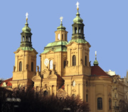 St. Nicholas Church at Old Town Square in Prague