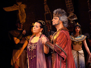 Aida at the Prague State Opera in Prague - Photo . Opera by Giuseppe Verdi