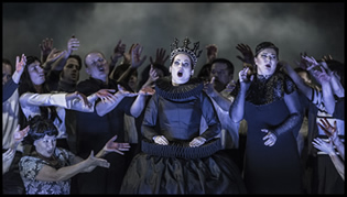 Macbeth at the Prague State Opera in Prague - Photo . Opera by Giuseppe Verdi