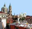 Restaurants with a view over the city in Prague